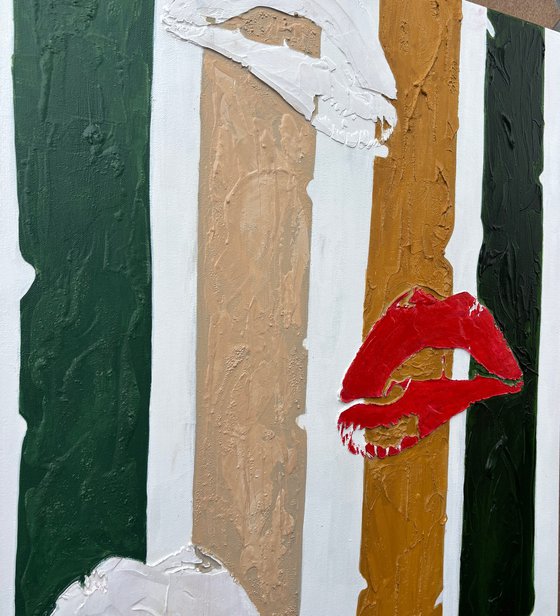 LIPS AMONG BAMBOO
