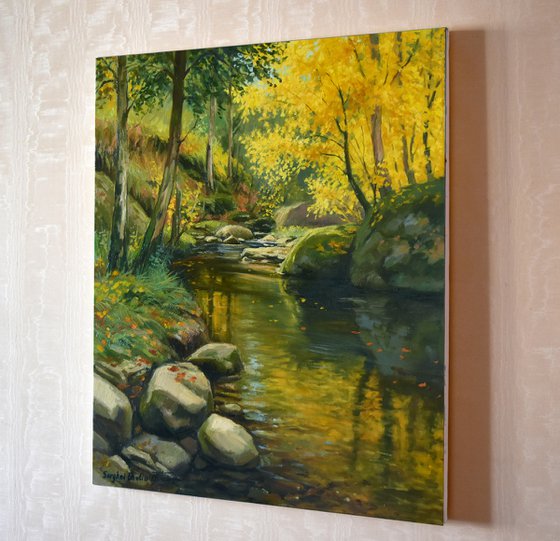 The autumn forest