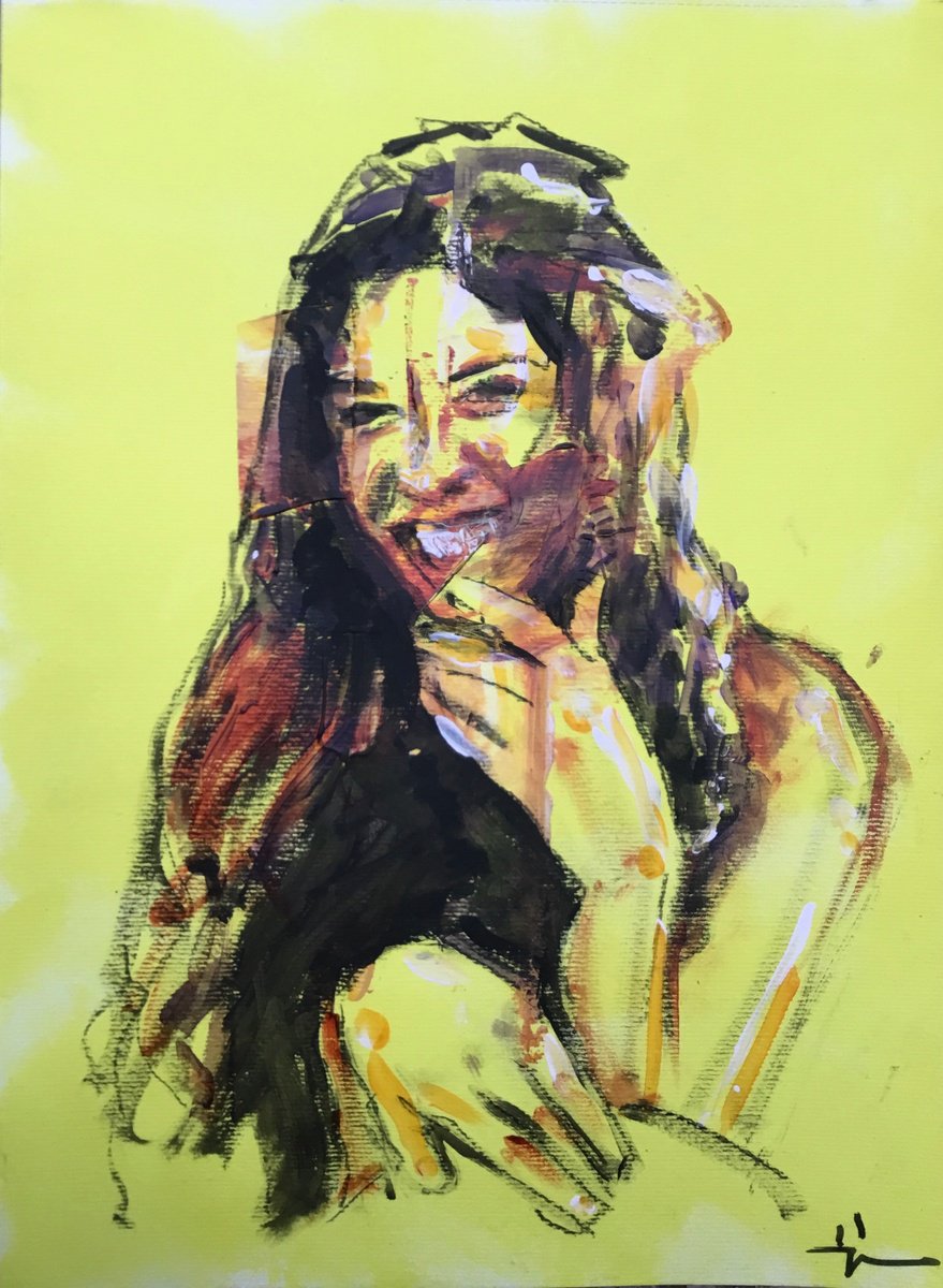 i?lise #2 By Dominique Deve, 12 X 16, Artwork For Sale On Artfinder