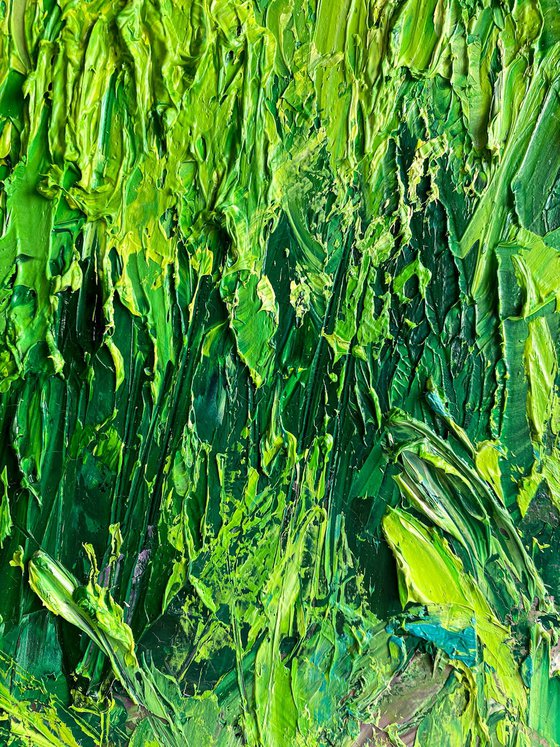 Bali Landscape Oil Painting