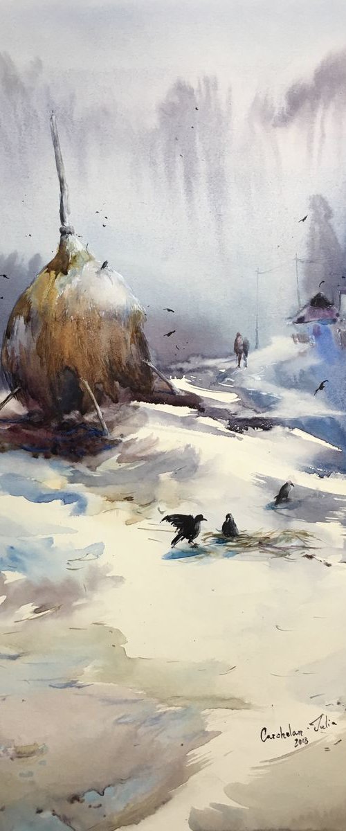 "Village edge" by Iulia Carchelan