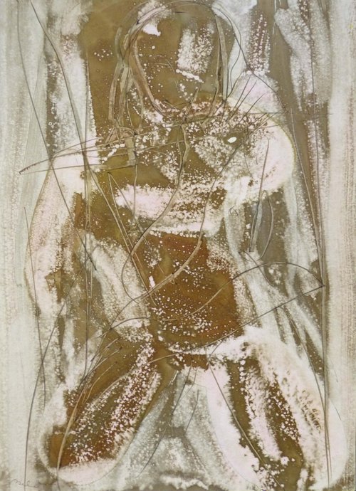 WOMAN DN3, 42x58 cm - Artfinder EXCLUSIVE by Frederic Belaubre