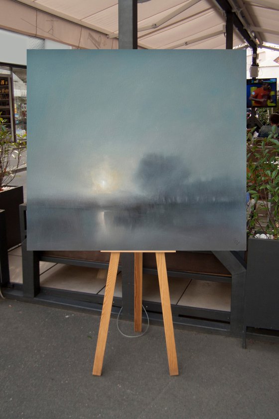 " Misty Sunrise "   SPECIAL PRICE !!! W 100 x H 90 cm