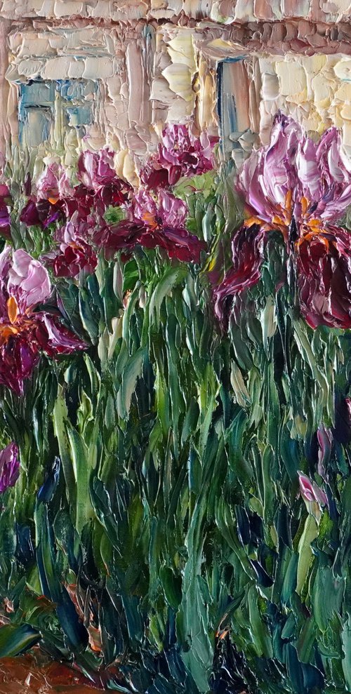 Irises by Haykuhi Khachatryan