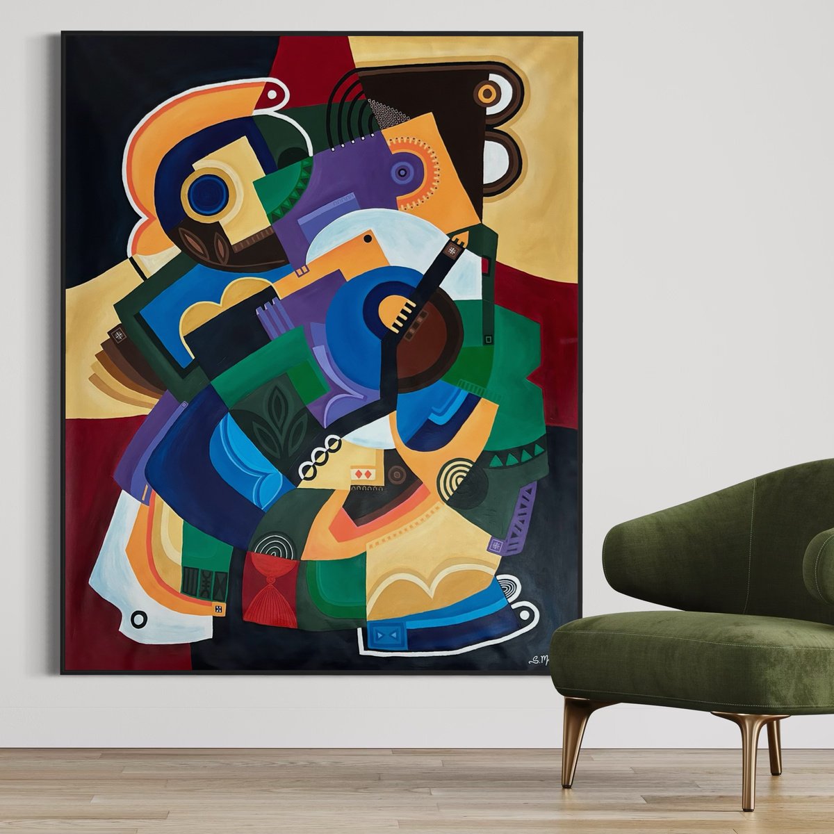 Assembling The Unknown By Samantha Malone, 51 X 63, Artwork For Sale On Artfinder