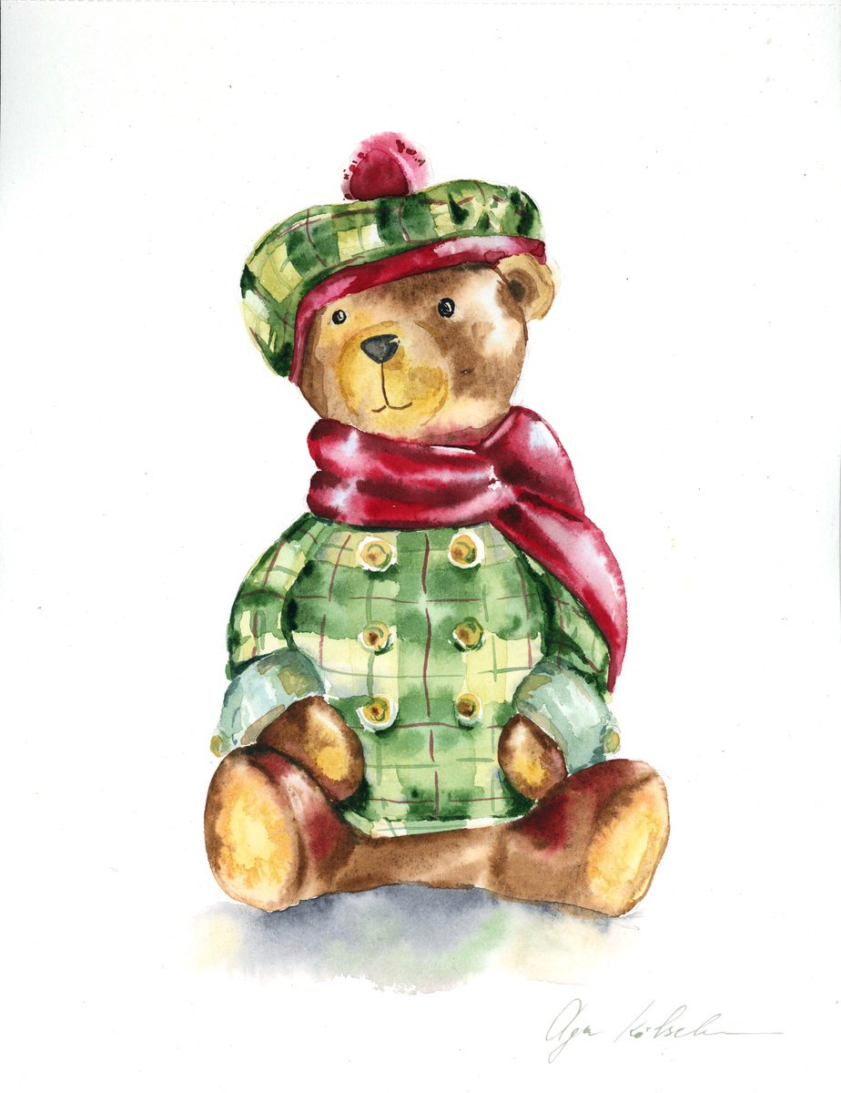 Teddy Bear Gentleman by Olga Koelsch