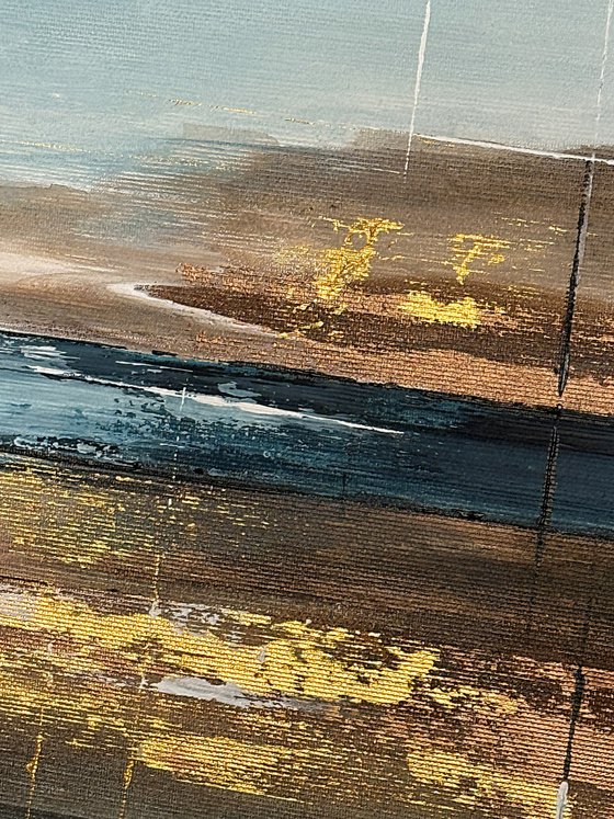 Teal Reflections of Daybreak