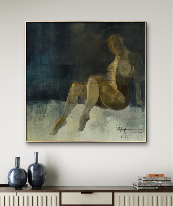 Contemplation in Blue