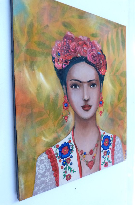 One day with Frida 38 x 46 cm