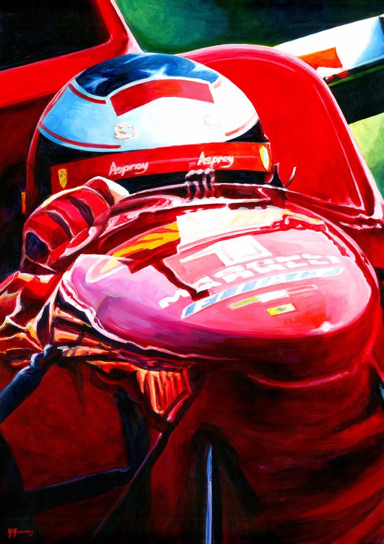 Michael Schumacher - Ferrari - 1996 Italian GP Winner