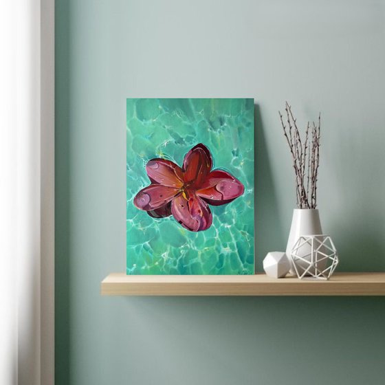 Hibiscus Turquoise Water
