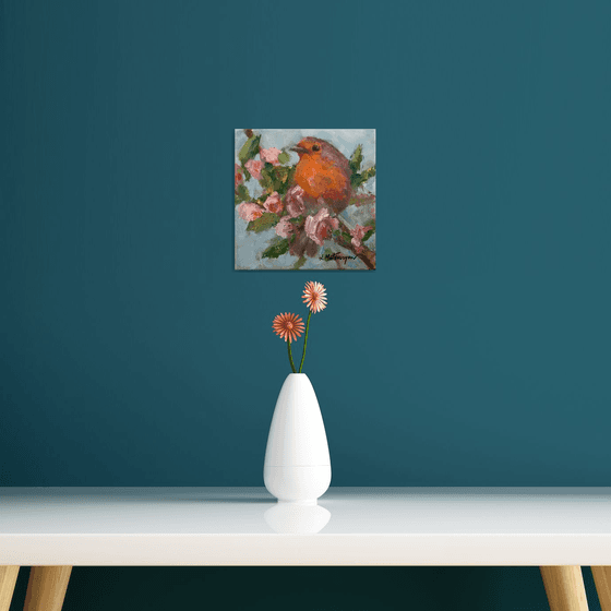 Robin in Garden