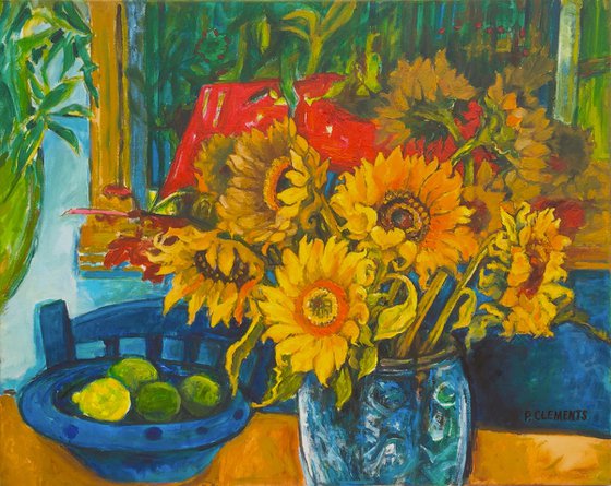 Sunflowers still life