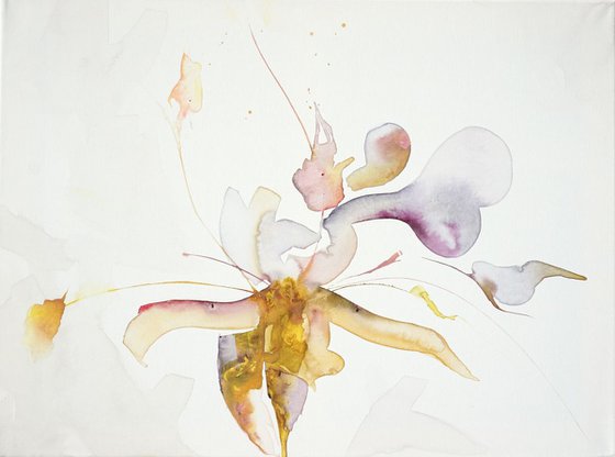 Bone Orchid-60x45cm/24x18in