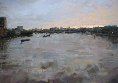 Thames from Blackfriars by Jon Gidlow