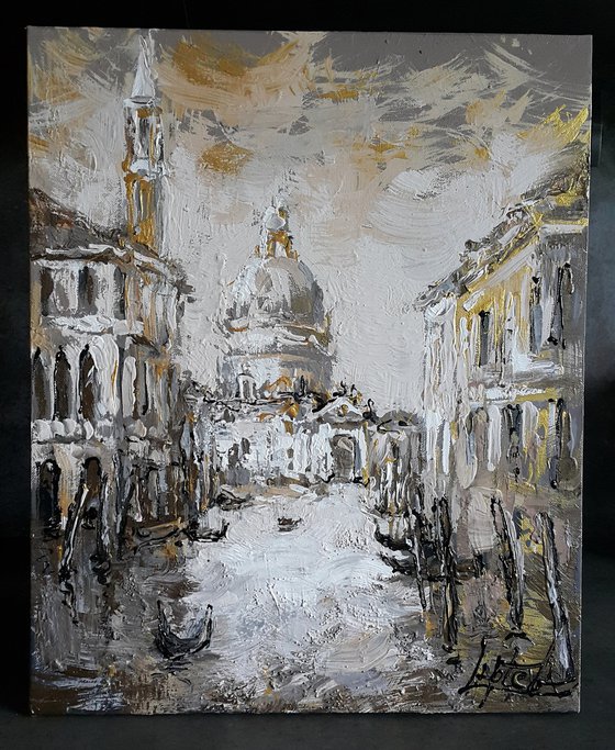 Golden Light Over Venice