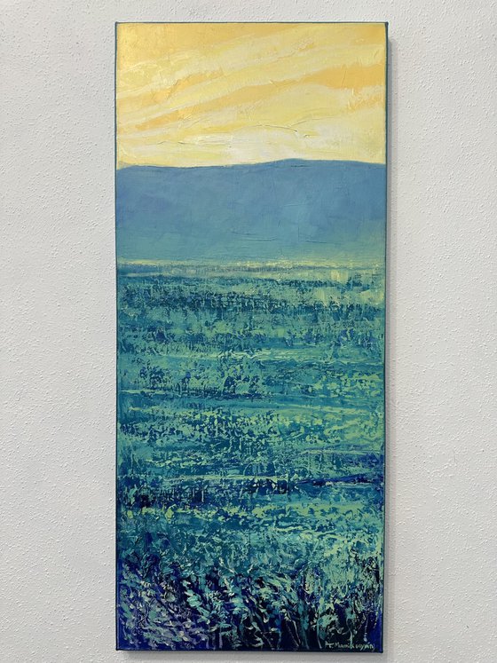 Field at Sunrise B26 30x70cm