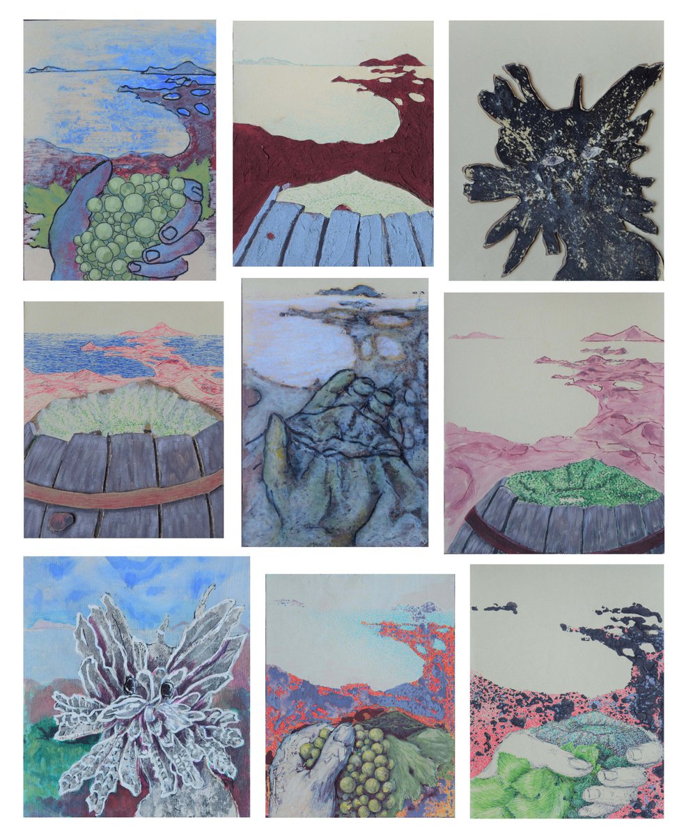 Portrait Painting By Antonio Mele, 25 X 31, Flegrea, Original Artwork