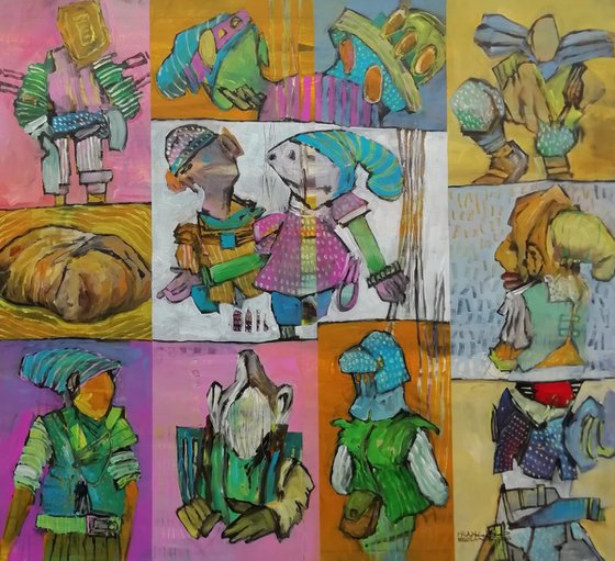 Abstract fragments 14