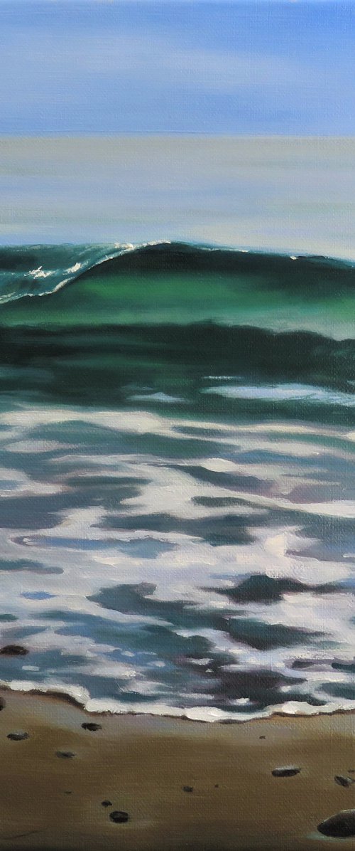 Emerald seas by Kerry Lisa Davies