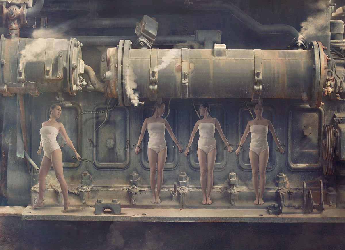 Surrealistic Abstract Photograph By Nikolina Petolas, 27 X 20", Production, Original Artwork