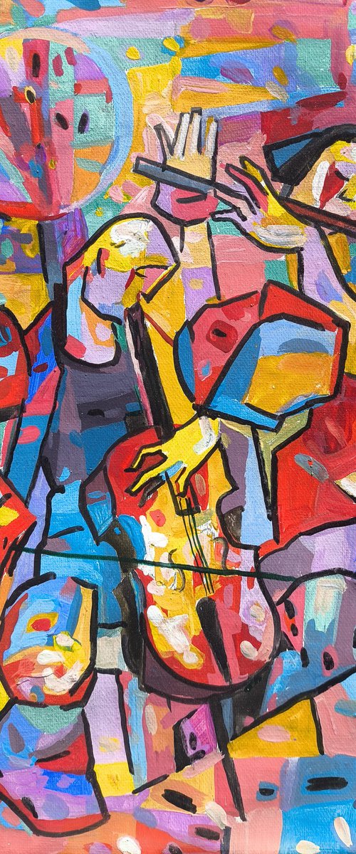 Cubist Serenade by Meliq Khazaryan
