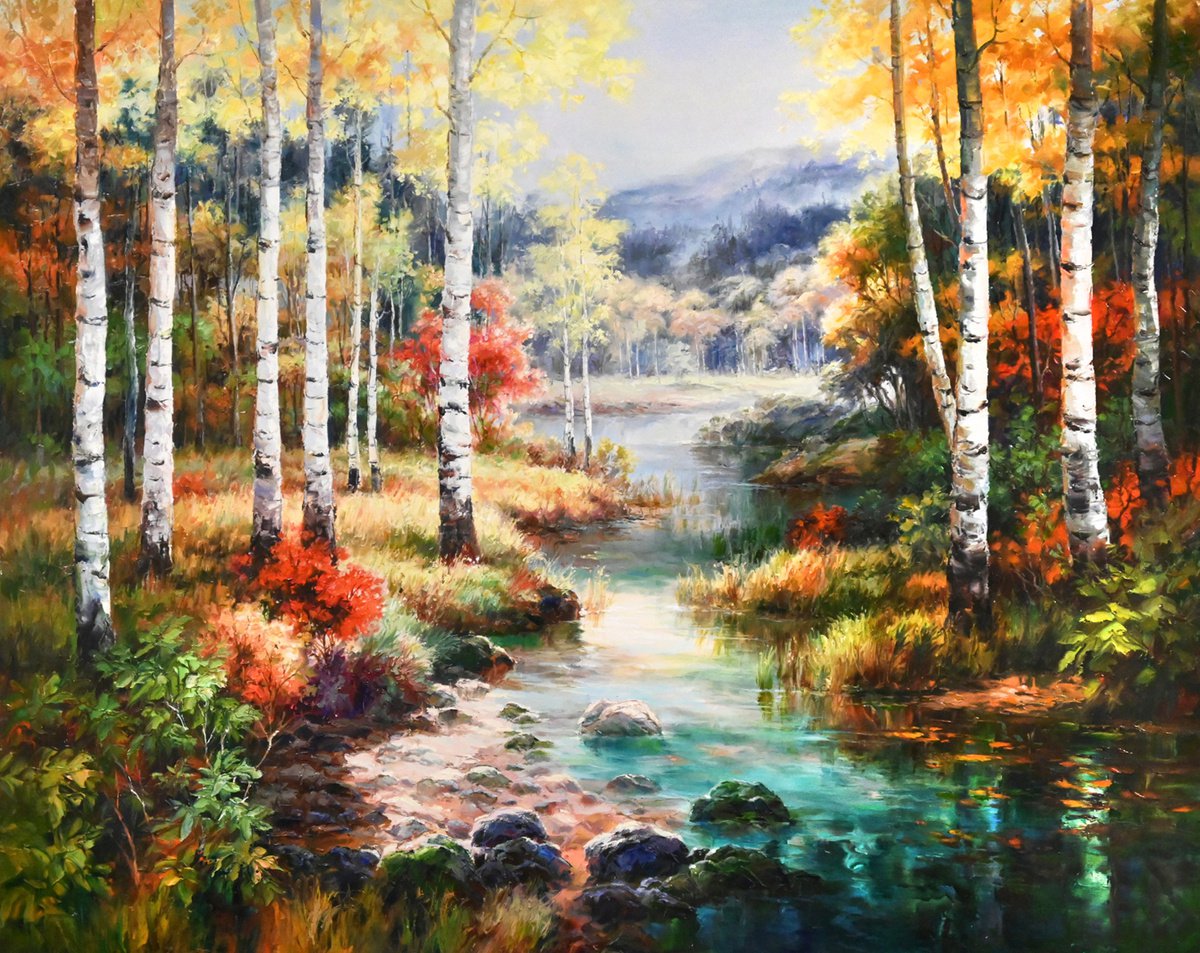 Autumn in Paradise II by Verno Art Studios
