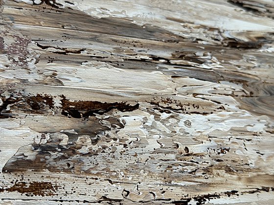 Textured Peaks in Earth Tones