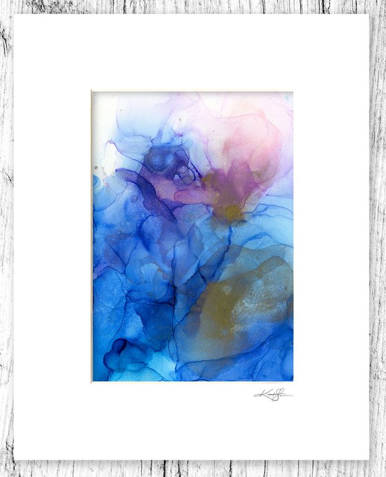 Soul's Bloom 15 - Floral Abstract Painting by Kathy Morton Stanion