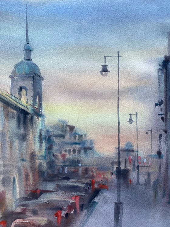 The city holds the last light
