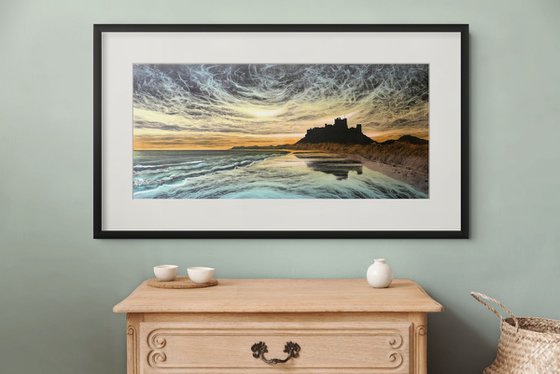 Morning Light, Bamburgh Castle
