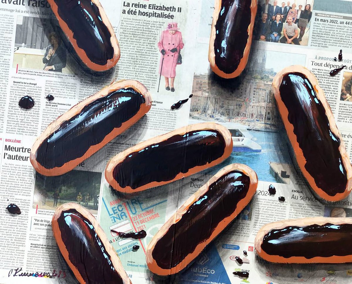 Impressionistic Still Life Acrylic Painting By Elena Klimenko, 20 X 16, Sweet Life, Original Artwork