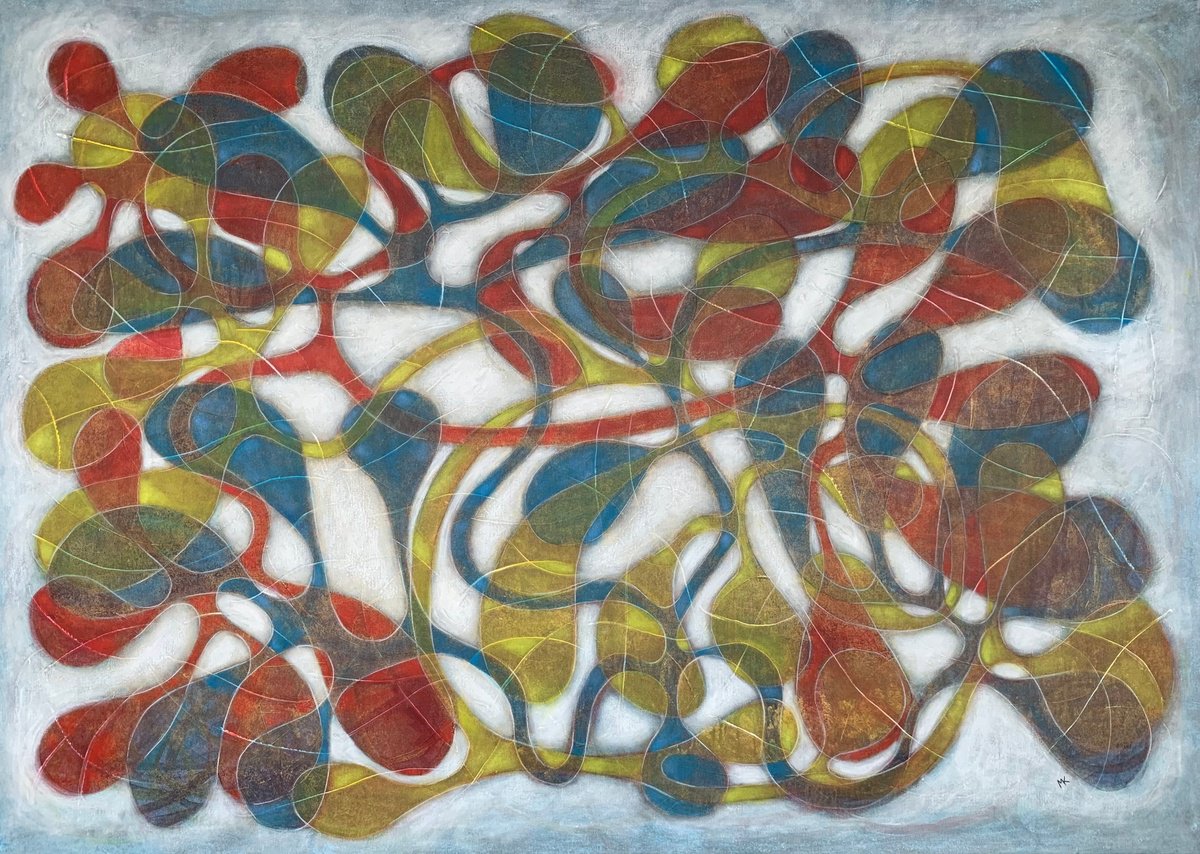  Rhapsody By Maarit Korhonen, 55 X 39, Artwork For Sale On Artfinder