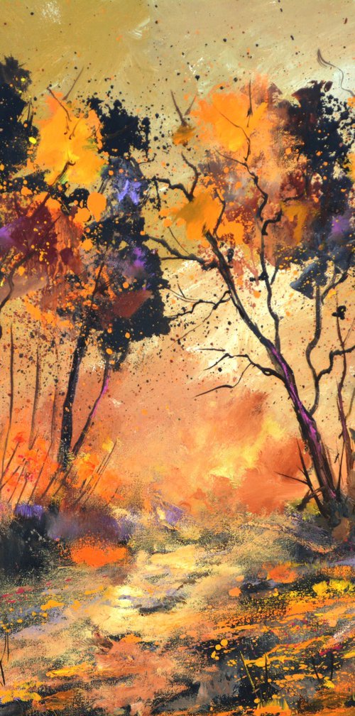 The rich colours of trees in autumn- 7623 by Pol Henry Ledent