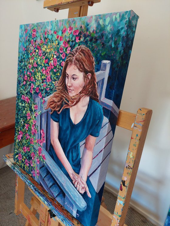 Grace - woman in garden