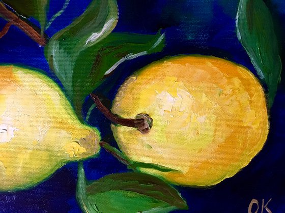 LEMONS.. Still life.#5