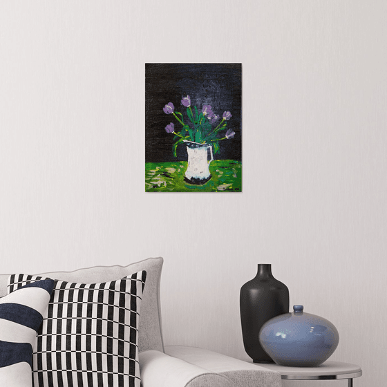 Tulips in a Vase