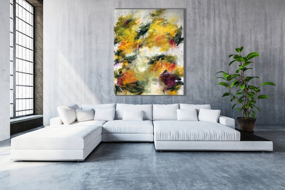 A World of Light  - Extra large contemporary painting