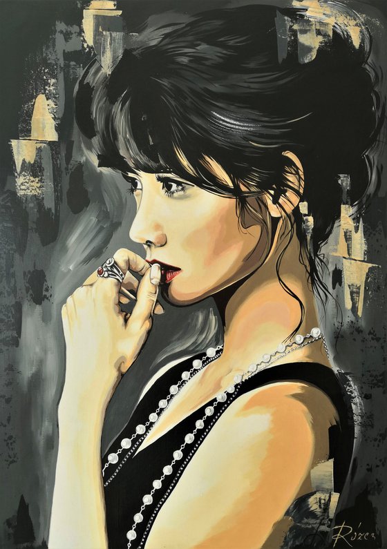 The girl's face 20/15