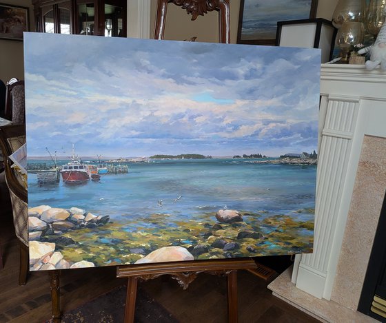 Breeze over the bay