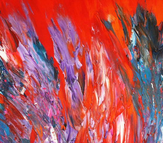 Red Energy Abstraction D 2
