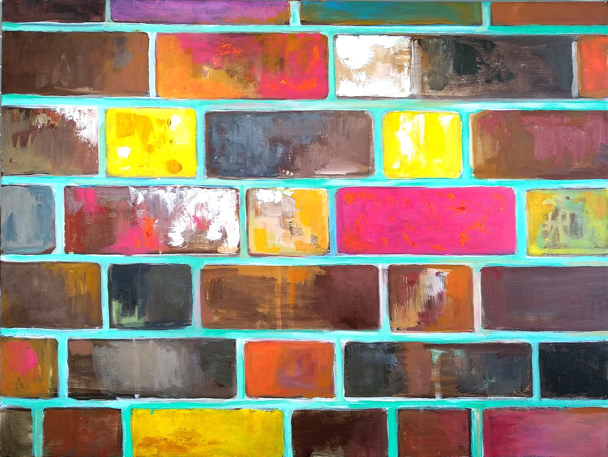 Brick walls of London 4 by Igor Kudelin