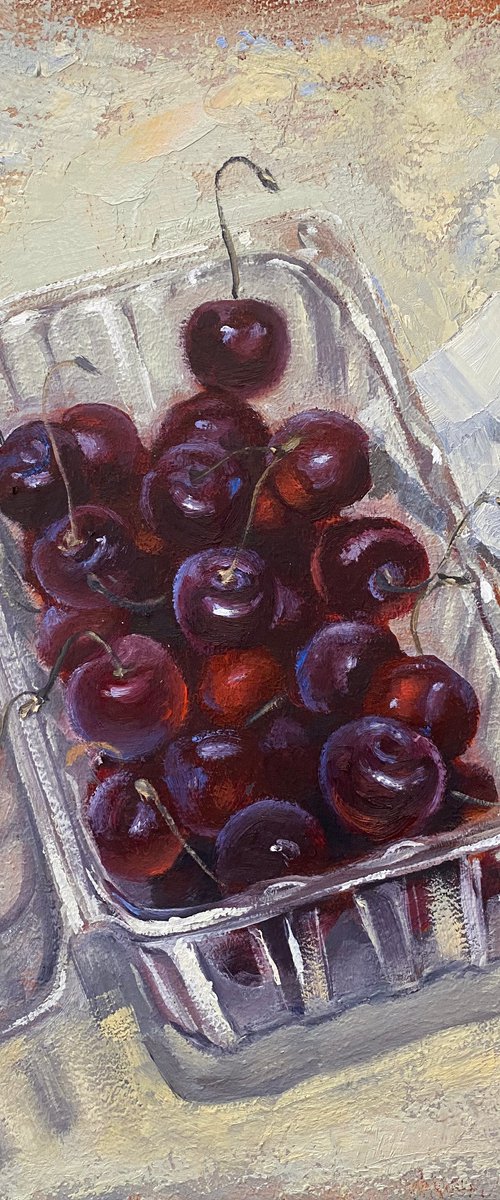 Cherries delivery by Irina Sergeyeva