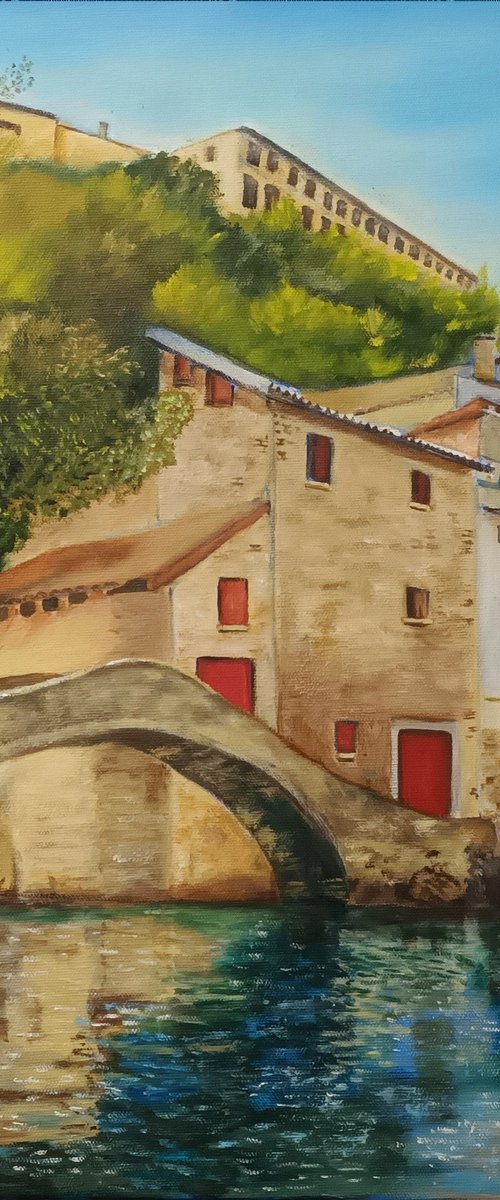 Nesso, Lake Como by Maureen Greenwood