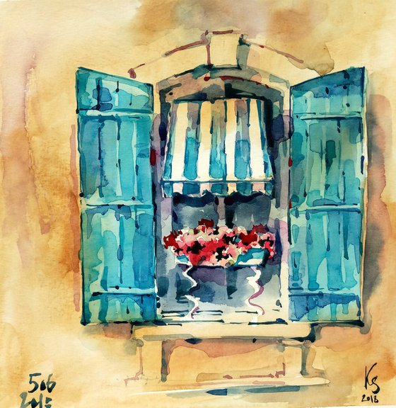Diptych ‘Summer in Provence’