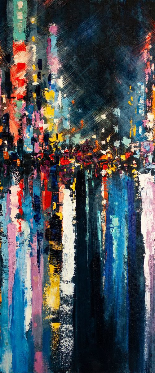 Night city by Aleksandr Neliubin