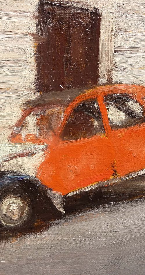 2 CV rainbow by Manuel Leonardi