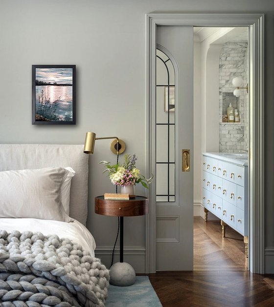 Evening Glow on the Lake