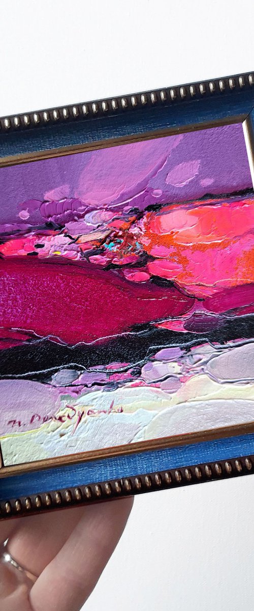 Abstract painting by Nataly Derevyanko