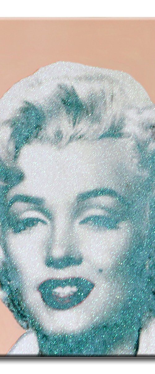 Marilyn the only one - Original on Paper by Gardani Art